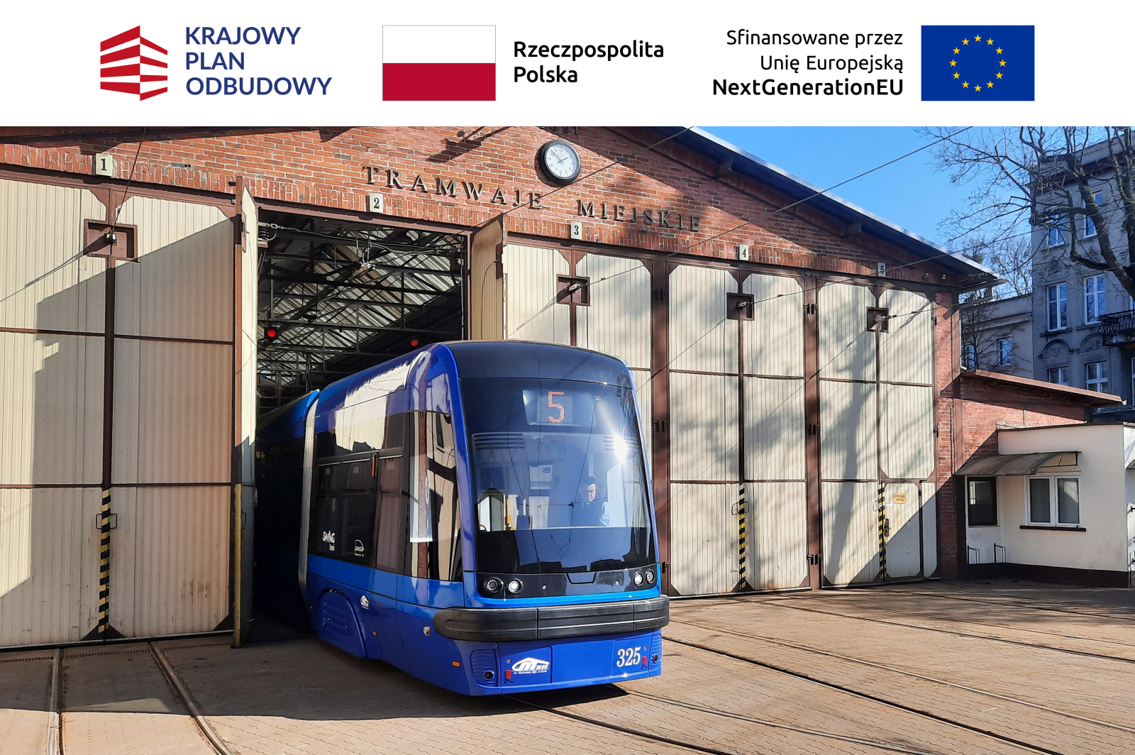

Tytuł przedsięwzięcia:Zakup nowoczesnego, niskopodłogowego taboru tramwajowego
Program:Krajo...